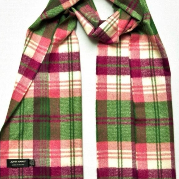 John Hanly Brushed Merino Wool Scarf NWOT - Picture 2 of 7